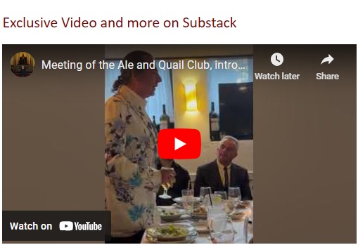 exclusive video on substack